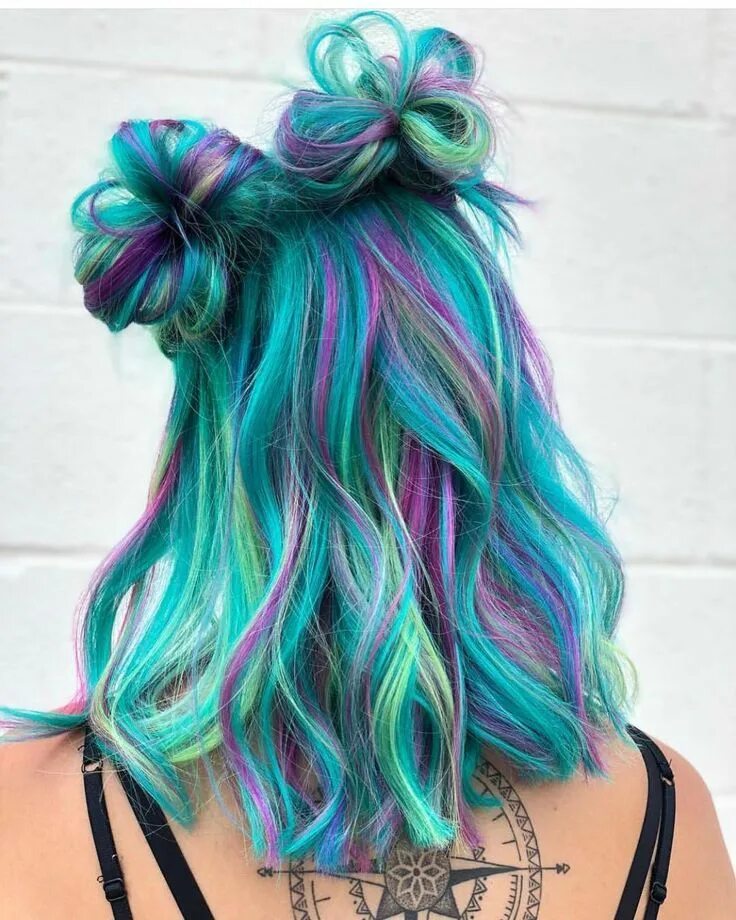 Красивые разноцветные прически This is so cool Pulp riot hair color, Bright hair, Cool hair color