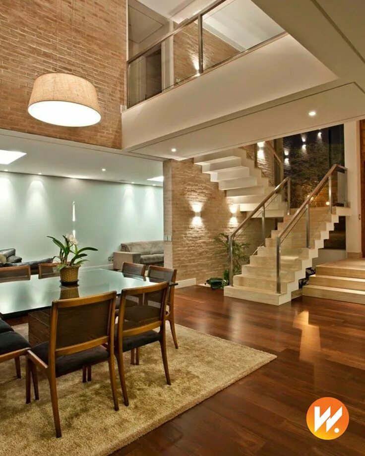 Красивые ремонты домов внутри фото планировка Vários modelos Home stairs design, House design, Dream house interior