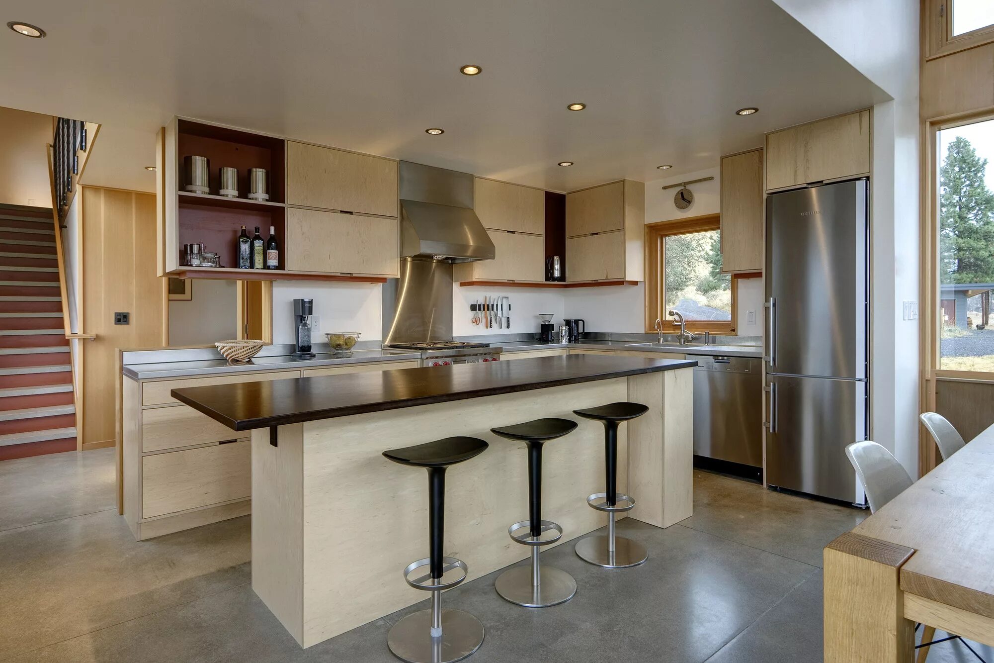 Красивые ремонты домов внутри фото планировка Gallery of Nahahum / Balance Associates Architects - 14