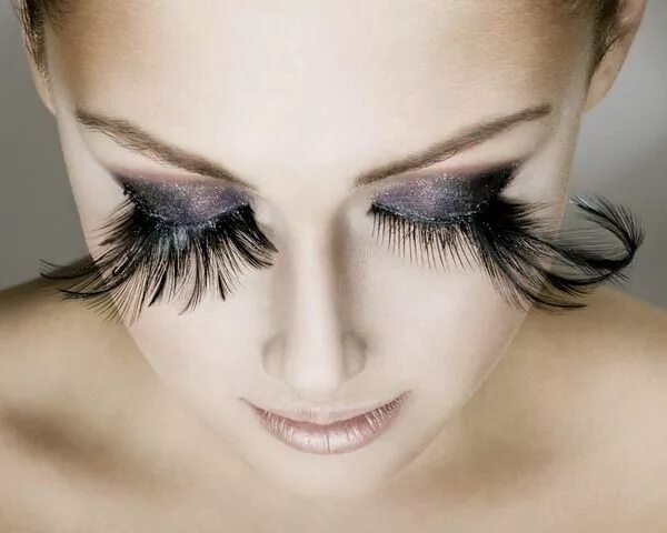 Красивые ресницы фото Loathe or Love: Feather Eye Lashes Wimpern, Beautiful, Federn