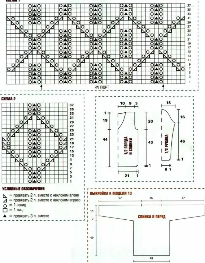 Красивые рисунки для кофты спицами схемы Pin by Linda Hobbs on Knitted Lace Lace knitting, Puzzle, Diagram