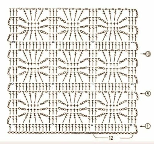 Красивые рисунки крючком схемы Pin on Pineapple crochet Crochet square patterns, Crochet bedspread pattern, Cro