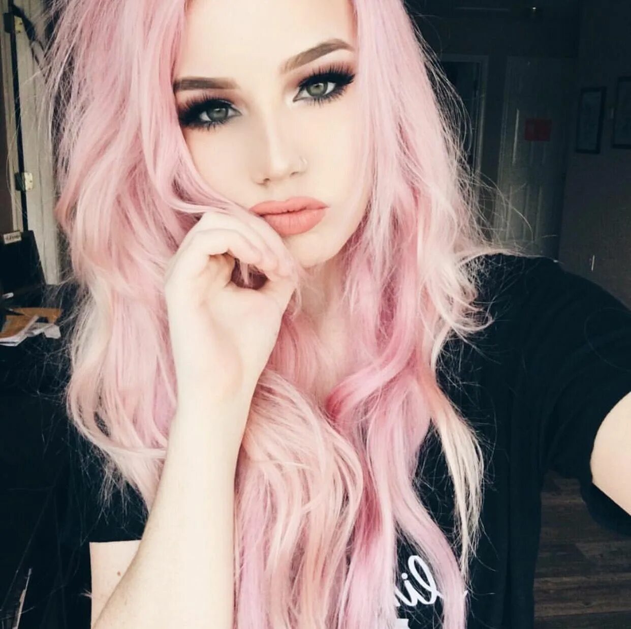 Красивые розовые волосы фото 50 Sweeet Cotton Candy Hair Ideas That Are As Aye-pleasing As Can Be Pink hair, 