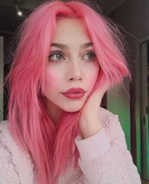 Красивые розовые волосы фото Colorful hair Hair color pink, Hair photo, Pink hair