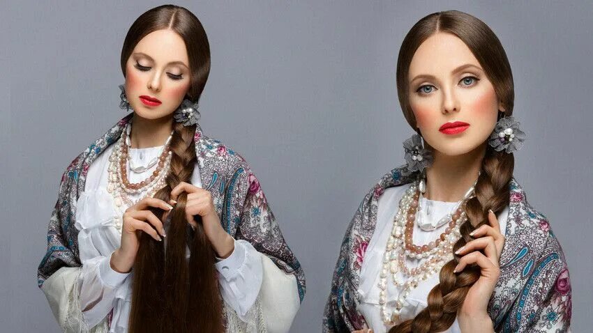 Красивые русские прически What is a 'Russian' braid? - Russia Beyond Hair styles, Braided hairstyles, Brai