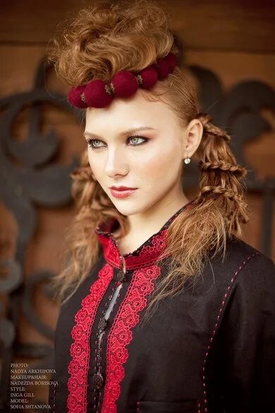 Красивые русские прически FashionBank. Личный блог :: Надежда Борисова Russian fashion, Fashion, Style