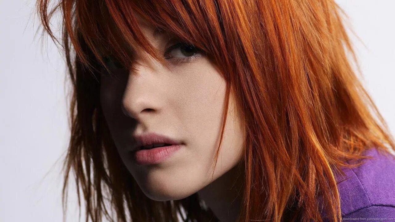 Красивые рыжие прически Every Hayley Williams in That's What You Get - YouTube