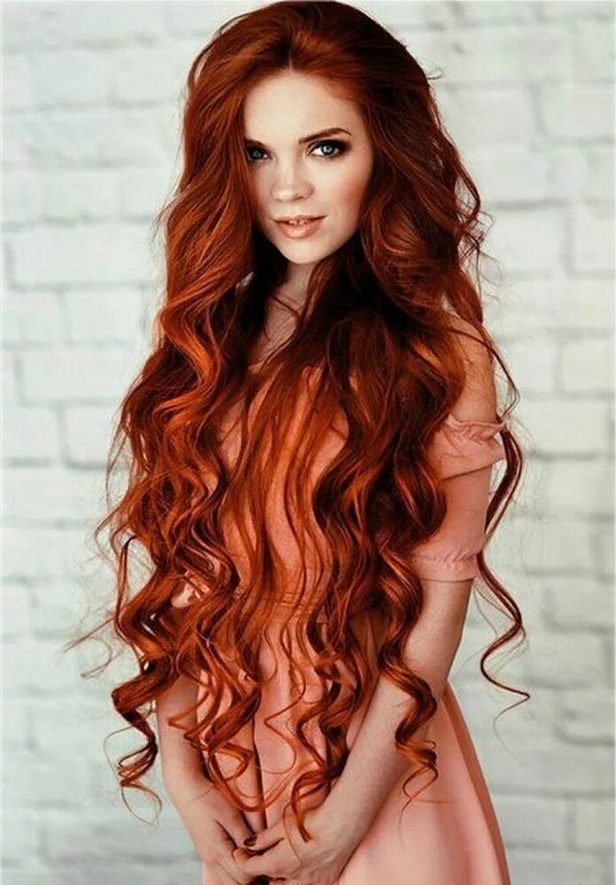 Красивые рыжие волосы прически Pin by Minos on Cheveux Beautiful red hair, Long hair styles, Beautiful long hai