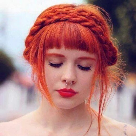 Красивые рыжие волосы прически 45+ Photos of Romantic Bridal Hair Styles Scene hair, Hair, Auburn hair