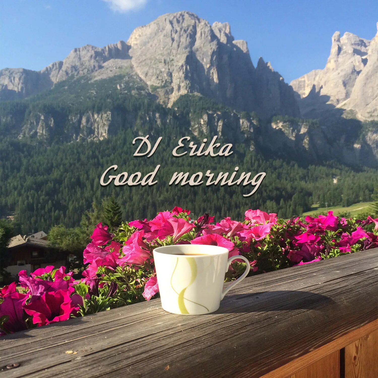 Красивые с природой фото с добрым утром DJ Erika - Good morning - Юля Орешко DJ Erika