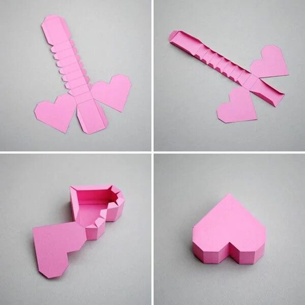 Красивые самоделки из бумаги Những mẫu thiệp tỏ tình đáng yêu cho ngày Valentine Manualidades, Origami fácil,
