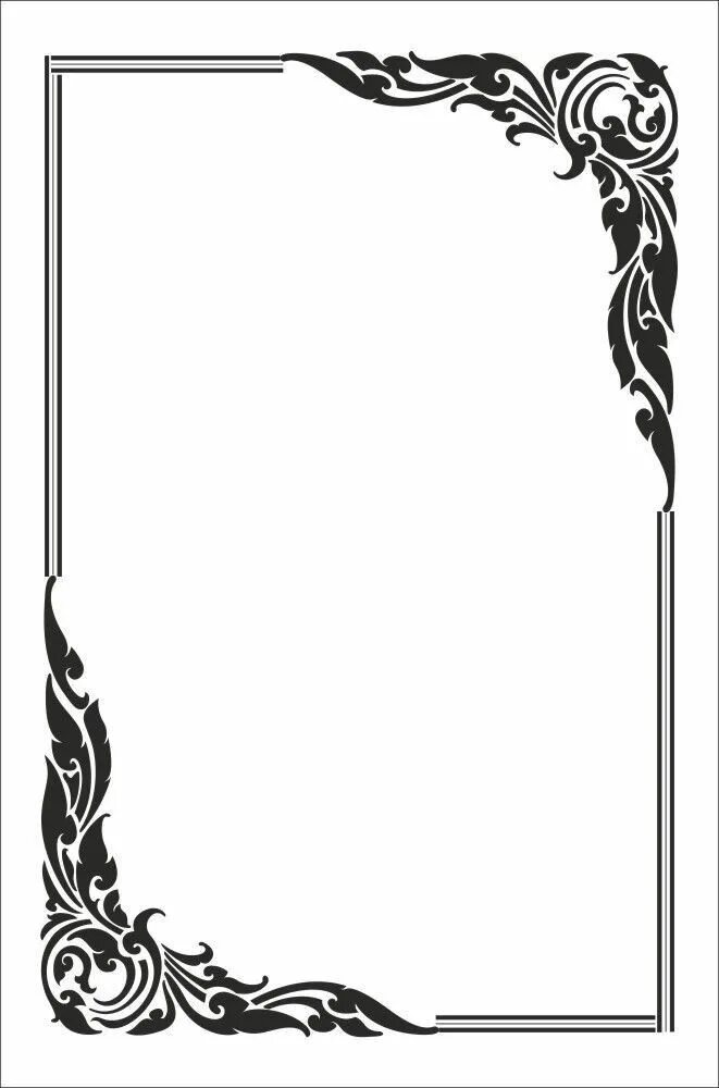 Красивые шаблоны для ворда оформление бесплатно Pin on Words and Frames Clip art frames borders, Floral border design, Clip art 