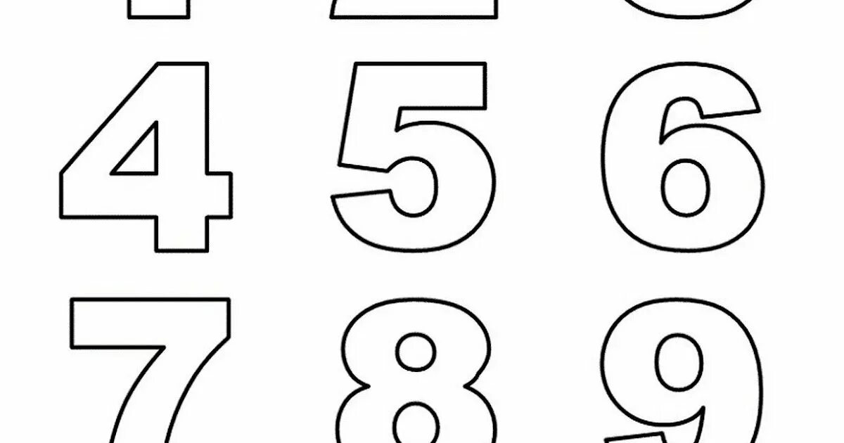 Красивые шаблоны цифр для оформления 5 9 от 50: найдено 85 изображений
