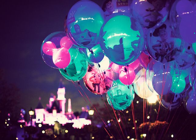 Красивые шары фото с днем рождения Disney Pictorial Disney balloons, Balloons, Disney fun