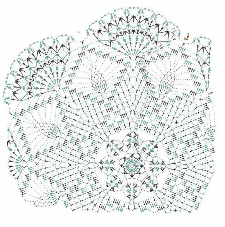 Красивые схемы и описание фото МОИ ПЕТЕЛЬКИ: ГОЛУБАЯ САЛФЕТКА Crochet doily patterns, Crochet edging patterns, 