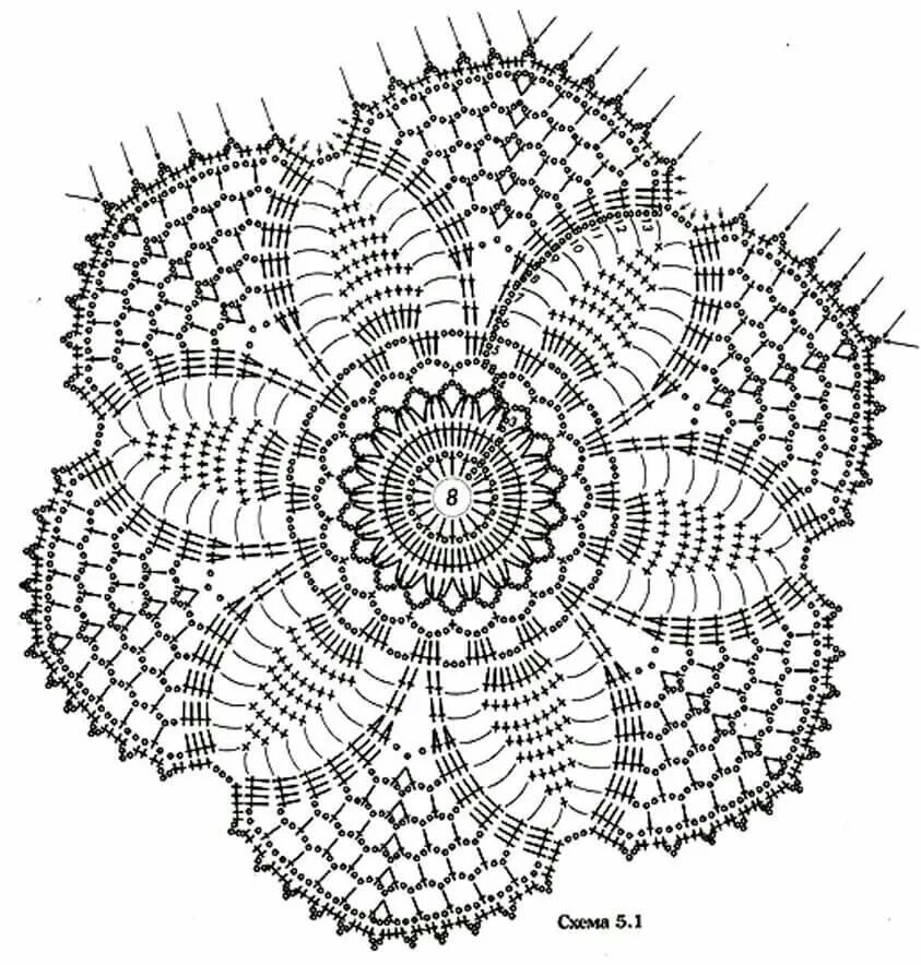 Красивые схемы крючком Pin by Felice Štístko on háčkování Crochet motif, Crochet stitches diagram, Croc