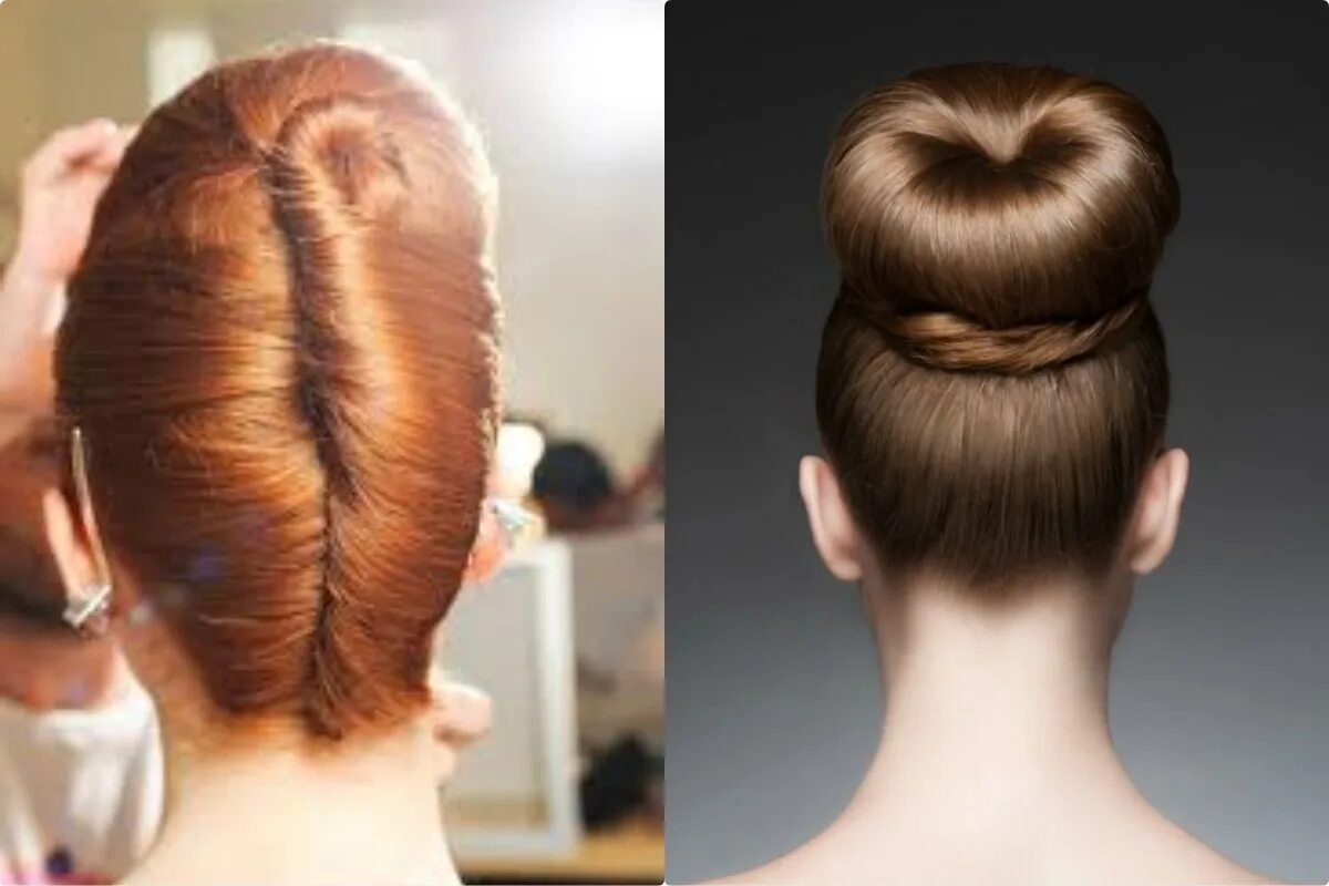 Красивые шишки прическа Plus de 45 idées de coiffure attachée - Coiffures - ZENIDEES Coiffure attachée, 