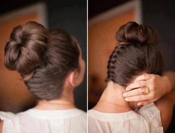 Красивые шишки прическа Hairstyle Ideas for Long hair Acconciature, Capelli, Bellezza dei capelli
