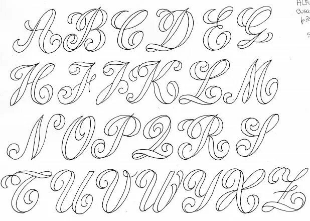 Красивые шрифты буквы для оформления стендов шаблоны Photo: Graffiti lettering, Hand lettering alphabet, Lettering alphabet fonts