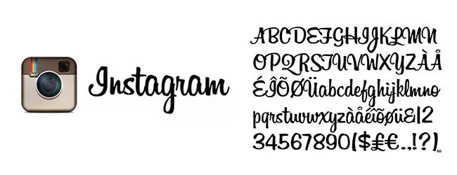 Красивые шрифты для оформления инстаграма What fonts are used in social media logos? - LOGO123 Blog Social media logos, St