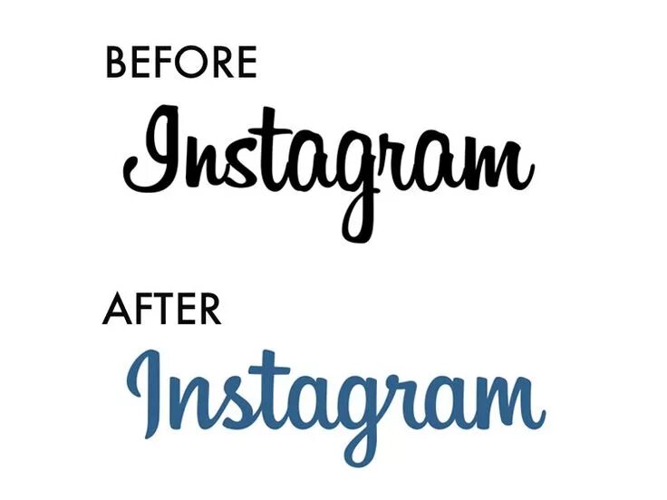 Красивые шрифты для оформления инстаграма The 10 Best Corporate Logo Changes Of 2013 Instagram font, ? logo, Corporate log
