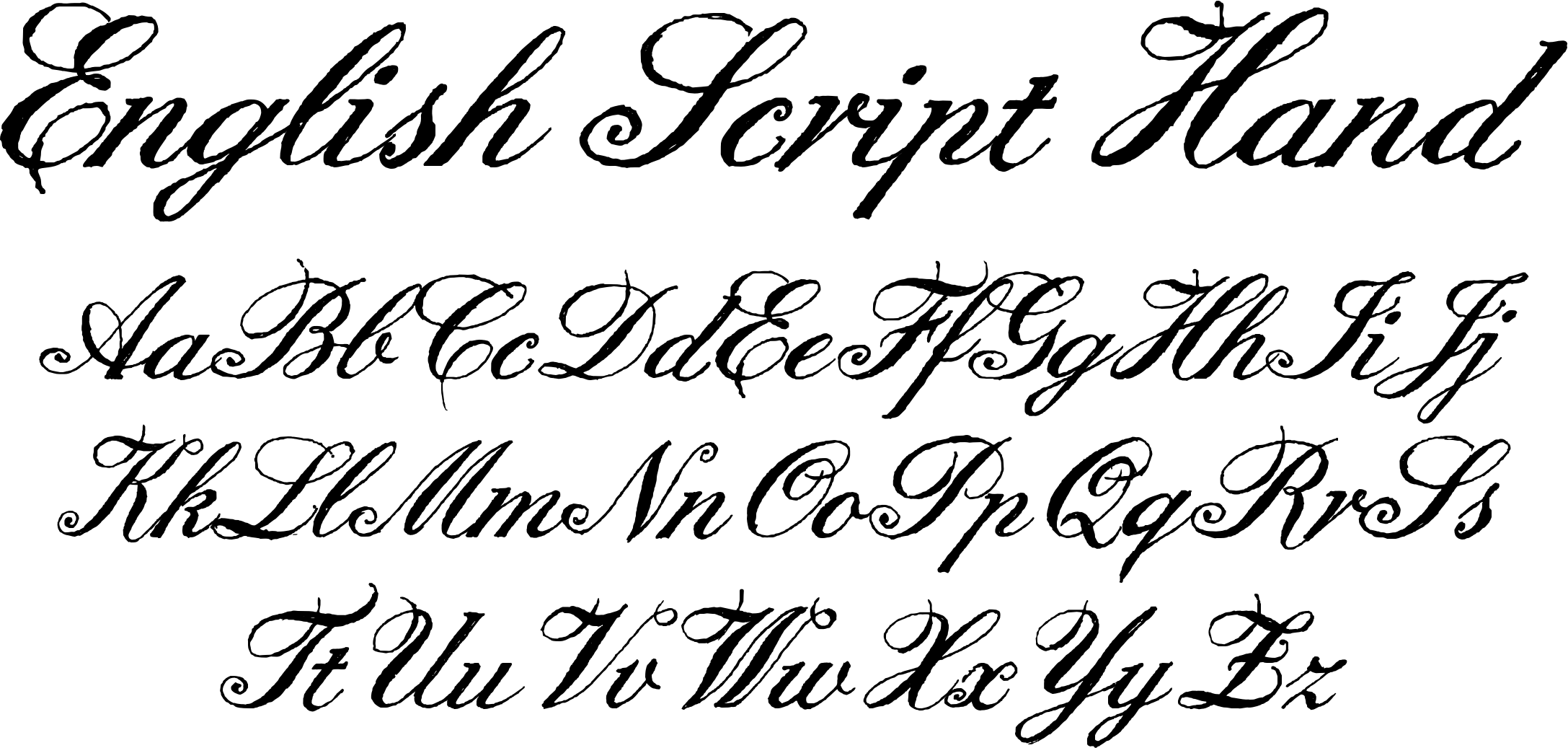 Красивые шрифты на английском для оформления English Script Hand Font by Autographis : Font Bros Hand fonts, Lettering alphab