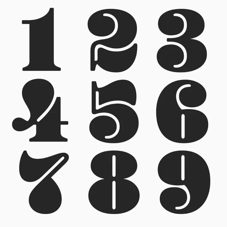 Красивые шрифты цифры для оформления Spike Spondike Lettering design, Numbers typography, Lettering alphabet fonts