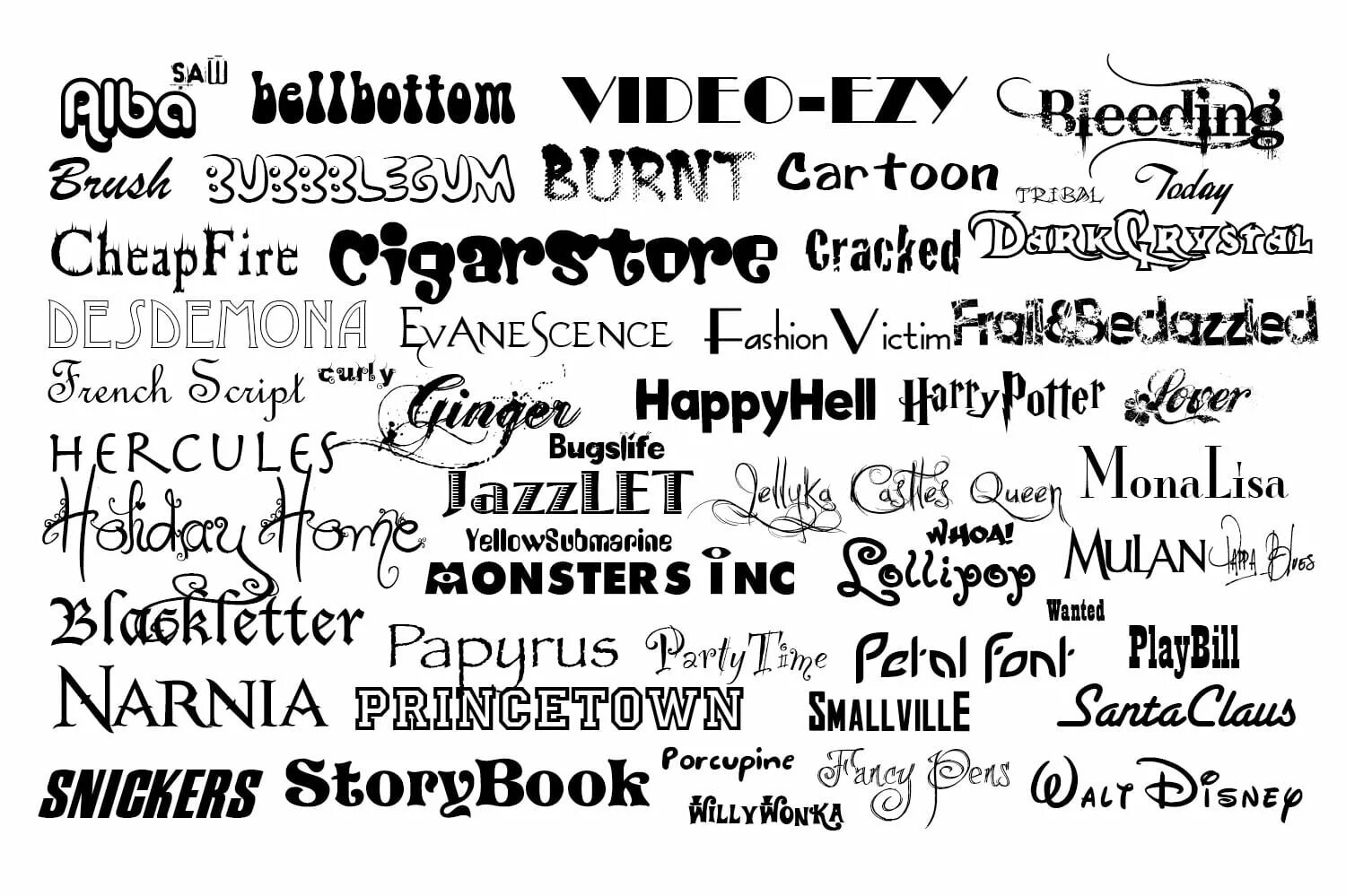 Красивые шрифты в ворде для оформления How to Install New Fonts on Your Computer - The HelloTech Blog