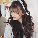 Красивые шторки прическа Прическа шторки для девушек