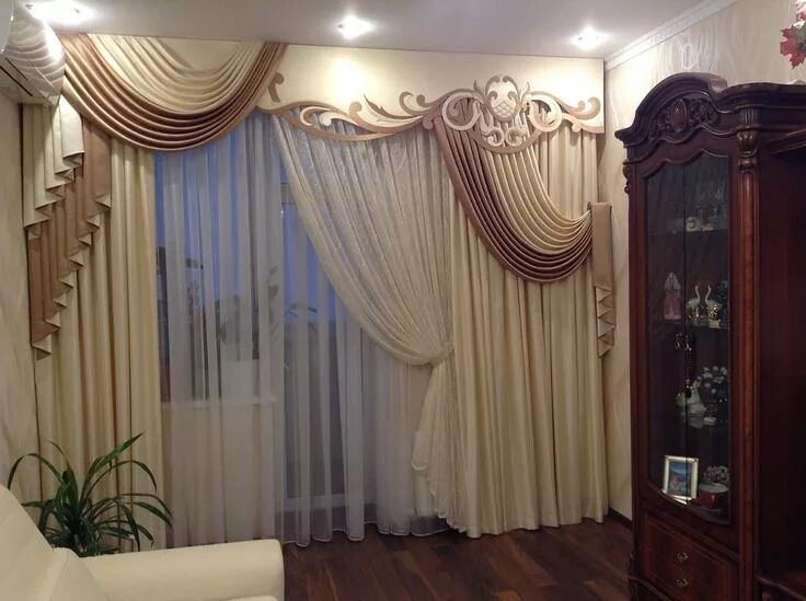 Красивые шторы без ламбрекена фото 7) Одноклассники Cortinas elegantes, Cortinas clásicas, Cortinas salas