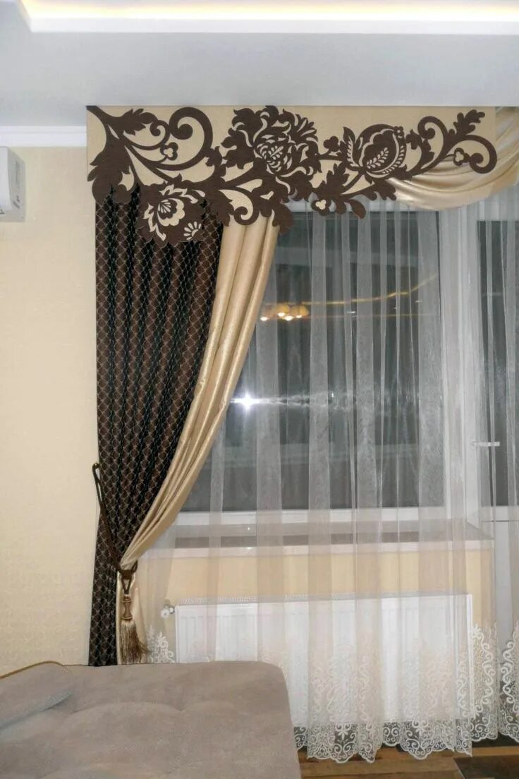 Красивые шторы без ламбрекена фото New ideas for bedroom curtains exclusive on neuronhome.com Window curtain design