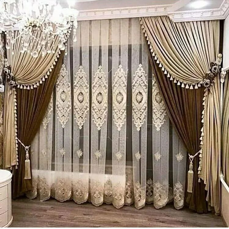 Красивые шторы фото новинка Masterskaya Marii, curtains, curtain rods, Nizhniy Novgorod, Sofii Perovskoy Str