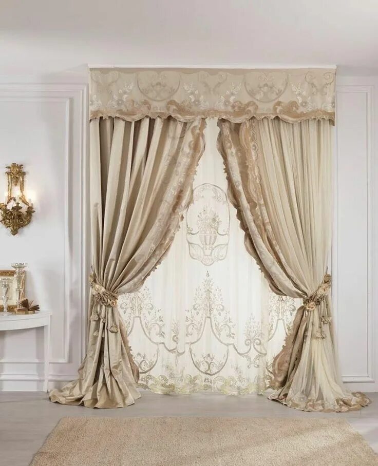 Красивые шторы классика фото Curtain Design nel 2023 Mantovane tende, Stanza da letto, Arredamento casa