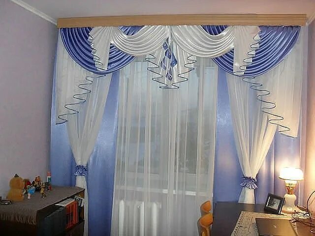 Красивые шторы ламбрекены фото Образцы с интернета Home curtains, Curtain designs, Elegant curtains