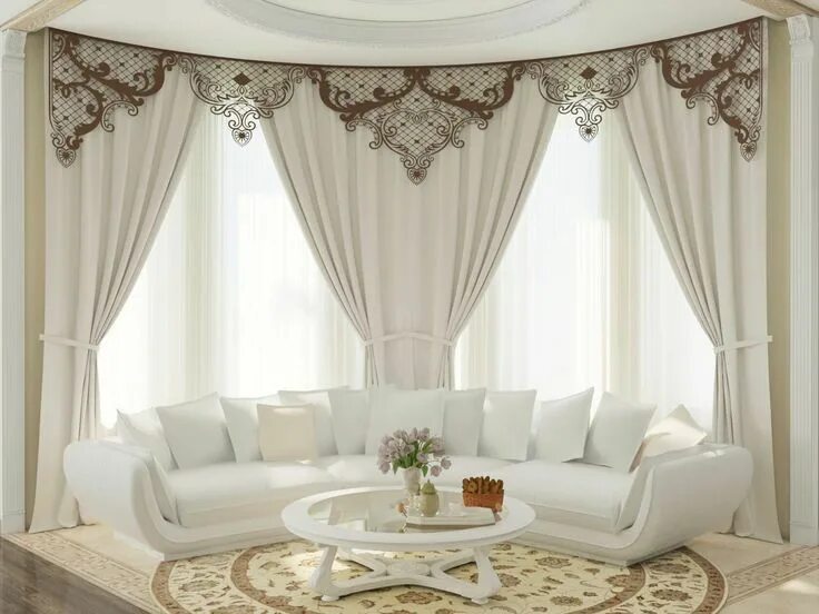 Красивые шторы в интерьере фото Curtains living room, Elegant curtains, Home curtains