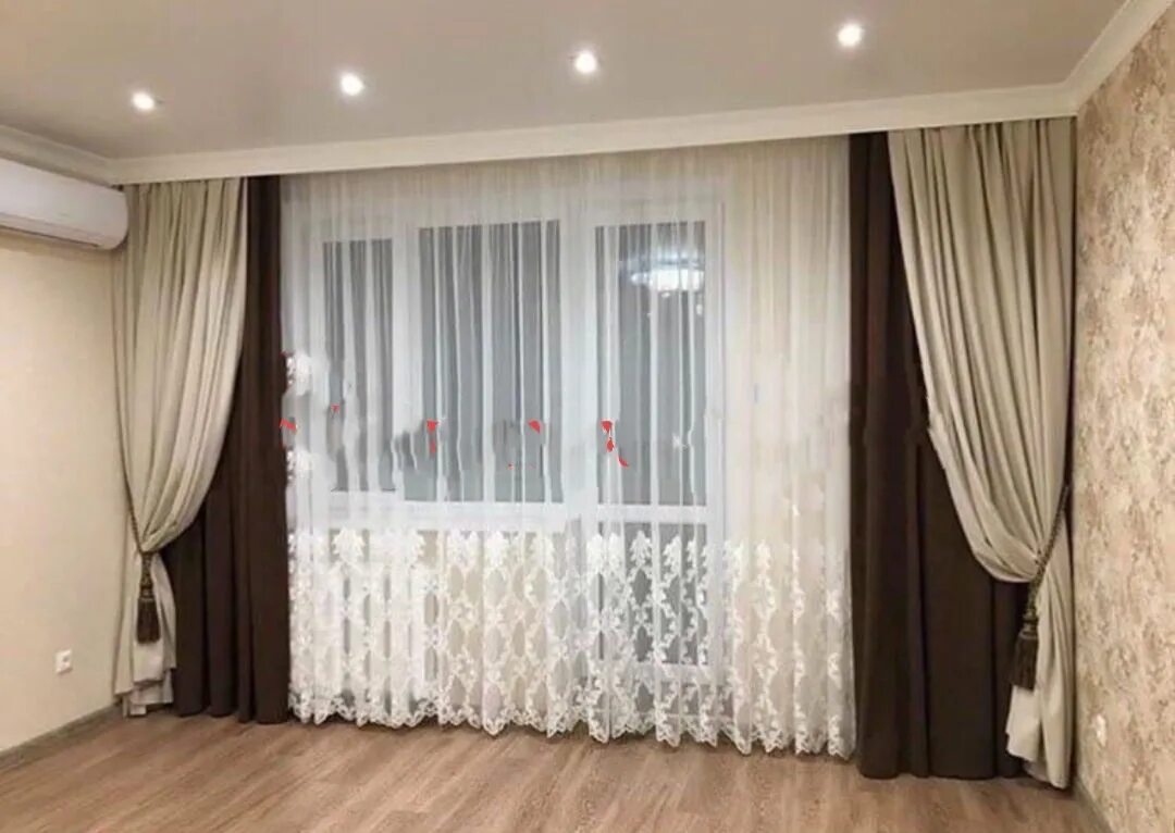Красивые шторы в квартиру фото Комплект штор без тюль арт. 1096624