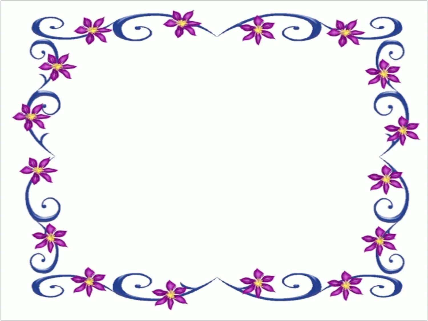 Красивые штучки для оформления текста Certificate Borders Templates Free - Clipart library Floral cards design, Clip a
