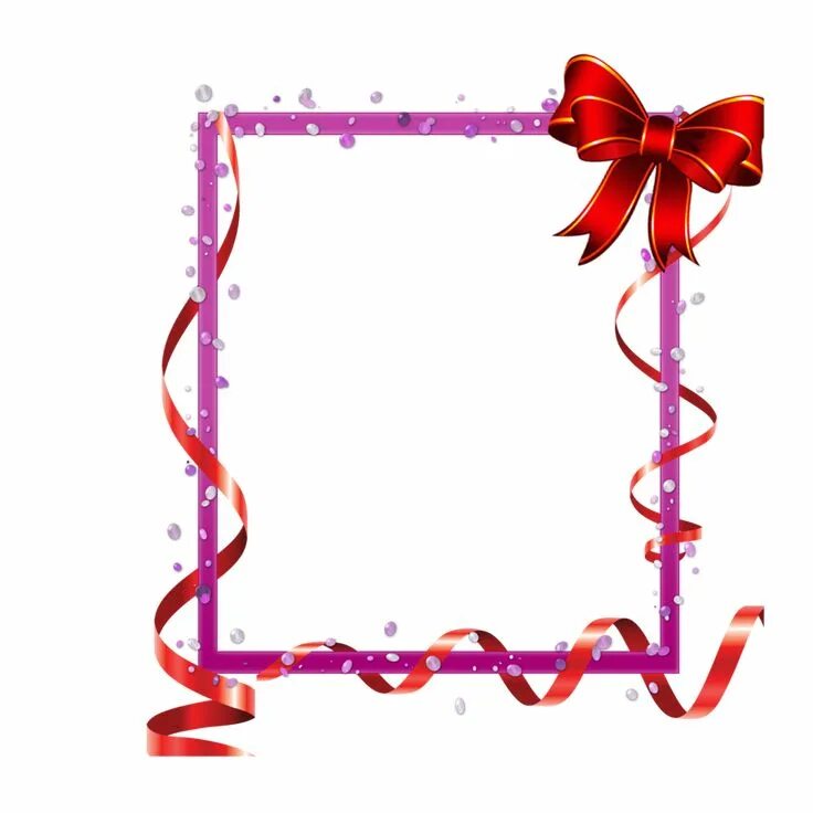 Красивые штучки для оформления текста red frame with ribbons and baw png by Melissa-tm on DeviantArt Red frame, Flower