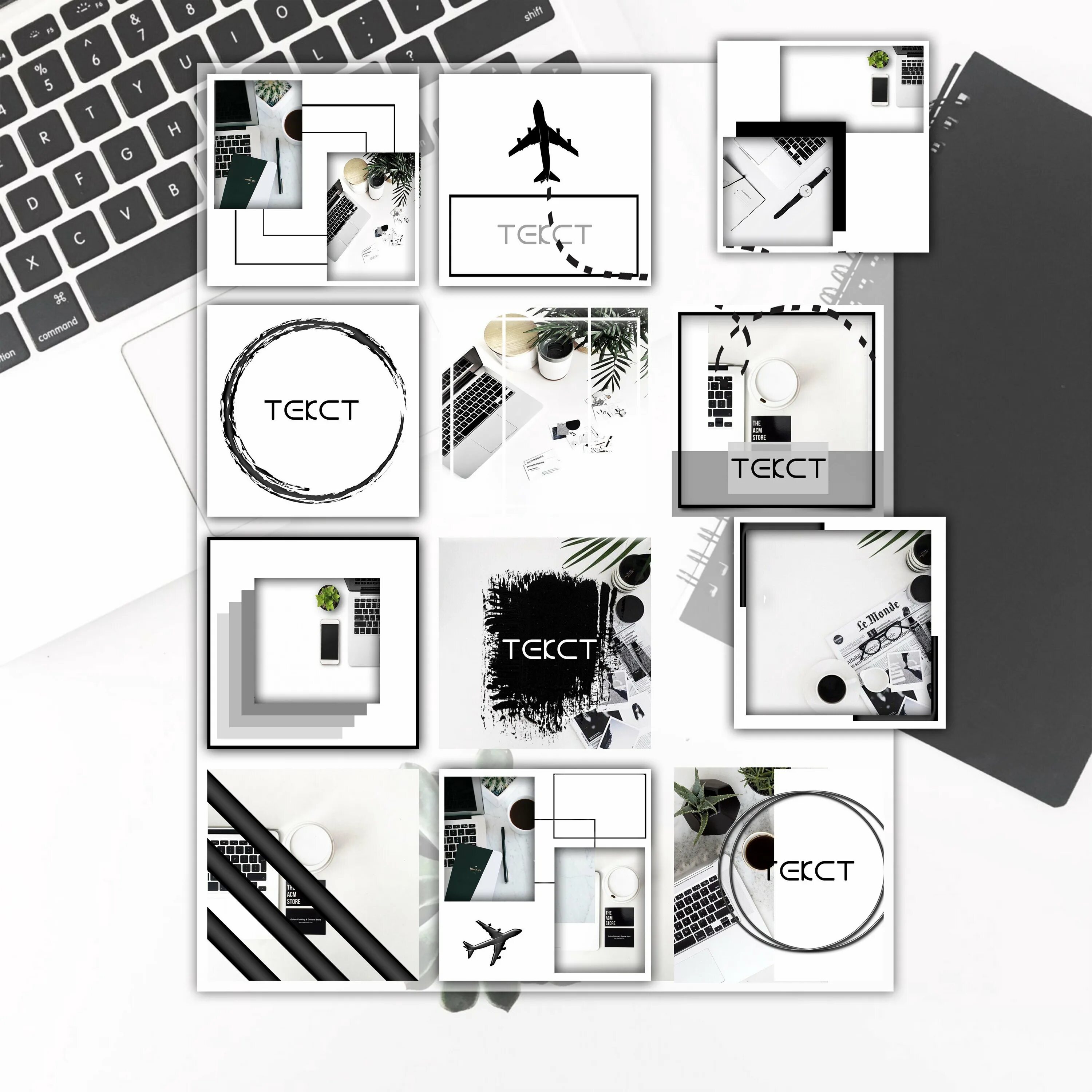 Красивые штуки для оформления поста Iconic design vector - 73 photo