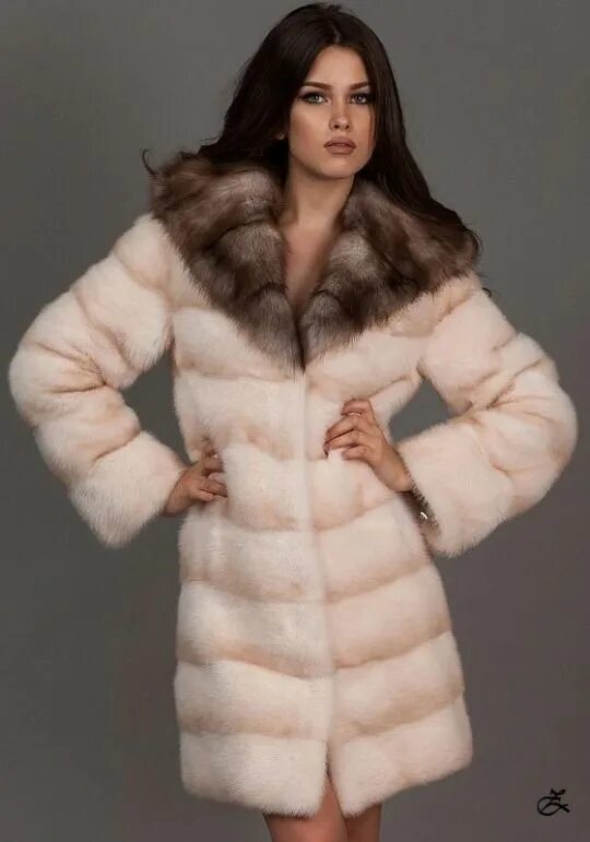 Красивые шубы из норки фото FUR KINGDOM - KINGDOM OF FUR Норковые шубы, Шуба, Дети