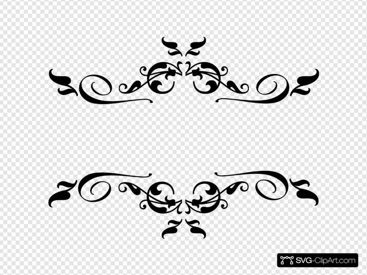 Красивые символы для оформления текста декор Free SVG Icons and Vectors - PNG, SVG, JPEG, ICO and PDF Clip art borders, Prom 