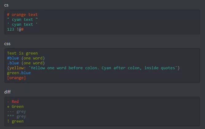 Красивые символы для оформления текста дискорд Markdown on mobile - Discord