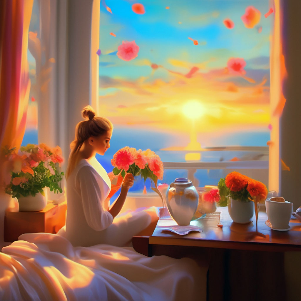 Красивые сказочные картинки с добрым утром "Good fabulous morning" - image created in Shedevrum