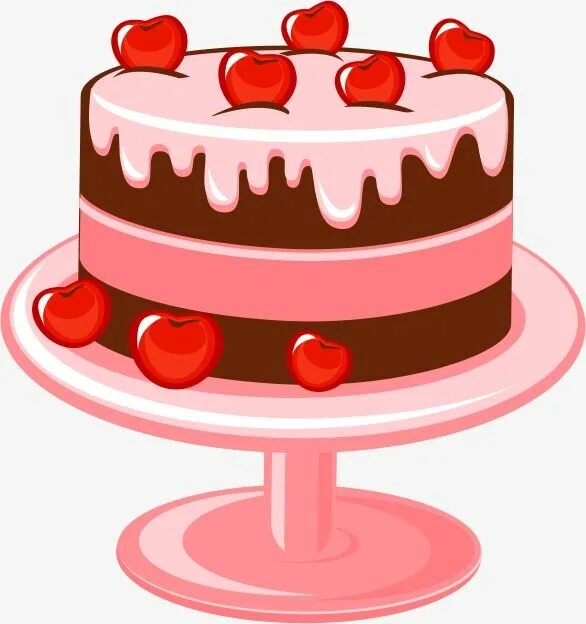 Красивые сказочные торты для оформления распечатать Pink cake PNG and Vector Cake, Chocolate buttercream, No bake cake