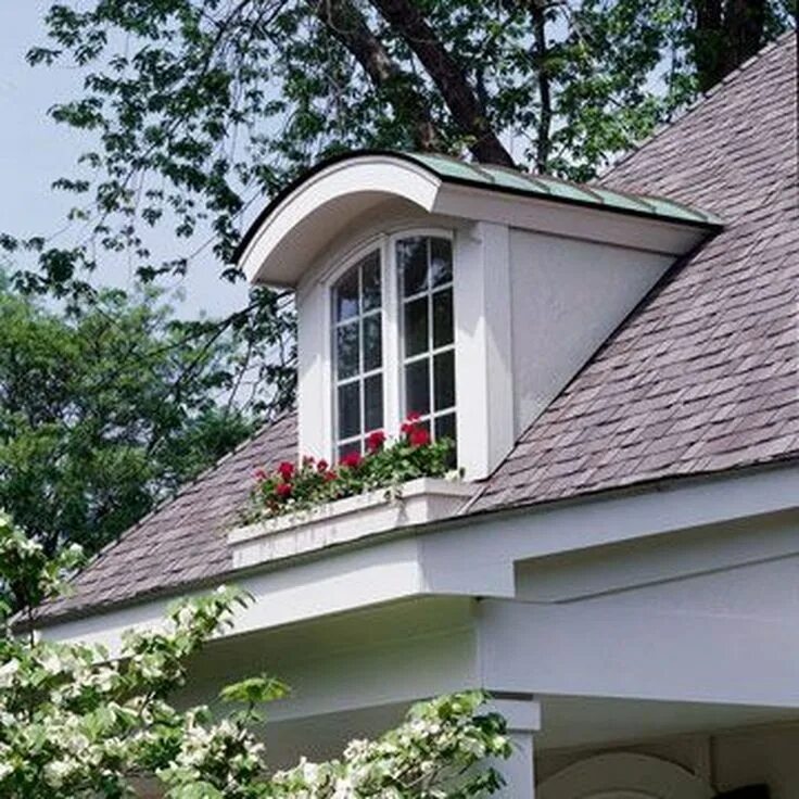Красивые слуховые окна на крыше фото Dormers Dormer roof, Window styles, House exterior