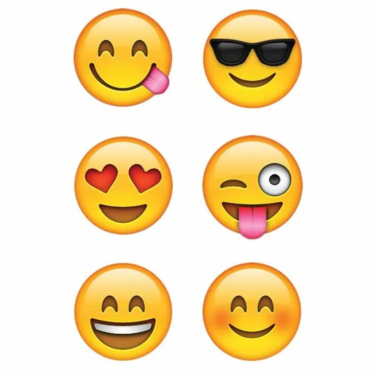 Красивые смайлики для оформления текста EMOJIS HOT SPOT STICKERS Emoji stickers, Emoji faces, Emoji clipart