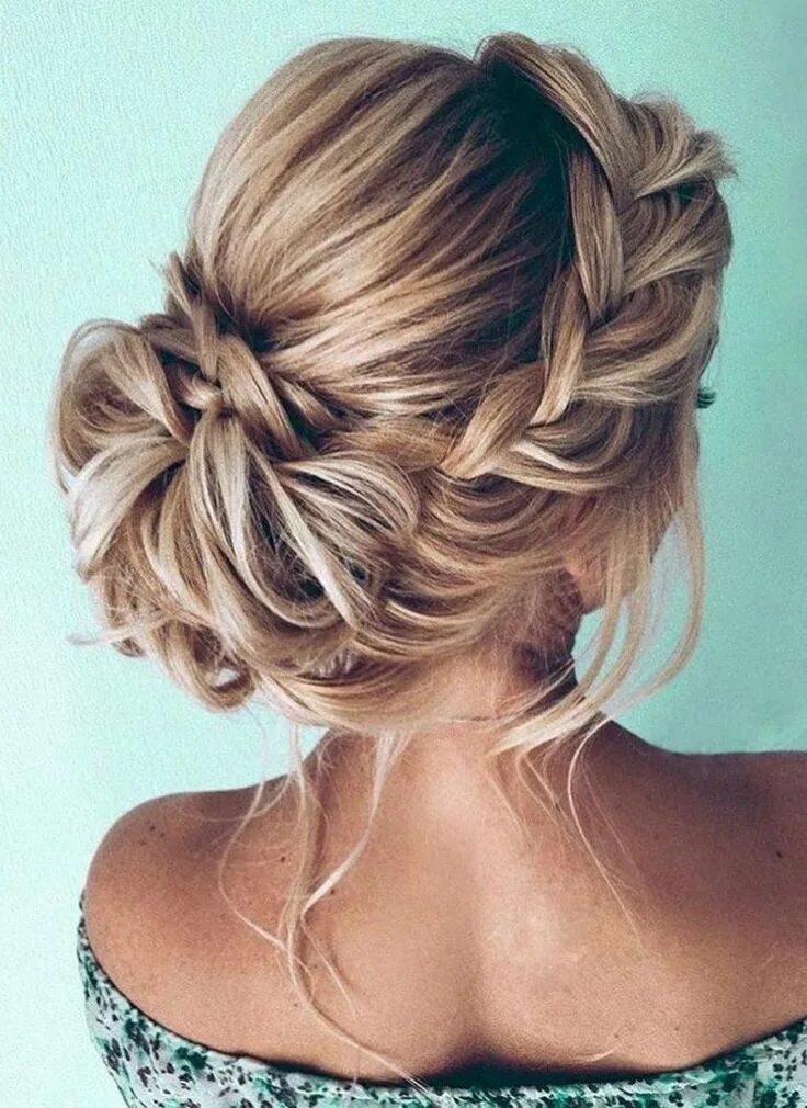 Красивые собранные прически на средние 20 Easy and Perfect Updo Hairstyles for Weddings - EWI Guest hair, Bride hairsty