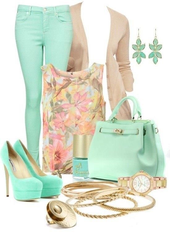 Красивые сочетания одежды для девушек Combination of clothes & accessories photo Combination of clothes and accessoriz