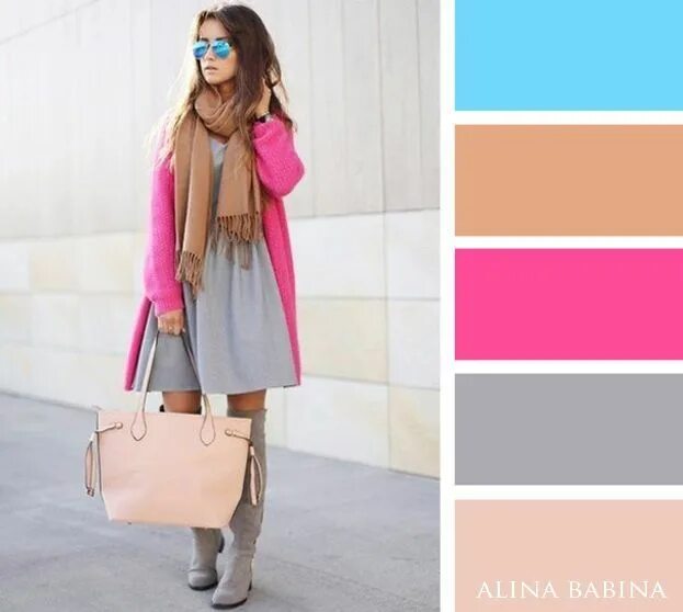 Красивые сочетания с розовым цветом в одежде Resultado de imagen de combination colors clothes Combinacion colores ropa, Comb