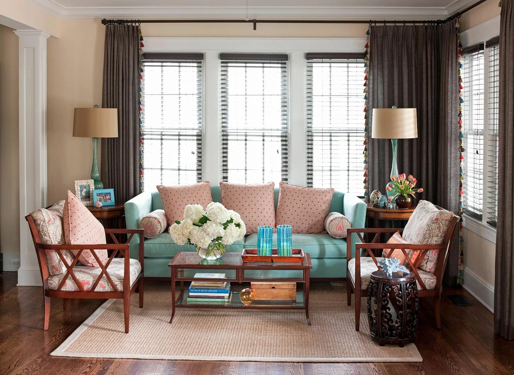 Красивые сочетания в интерьере 33 Living Room Color Schemes for a Beautiful, Livable Space